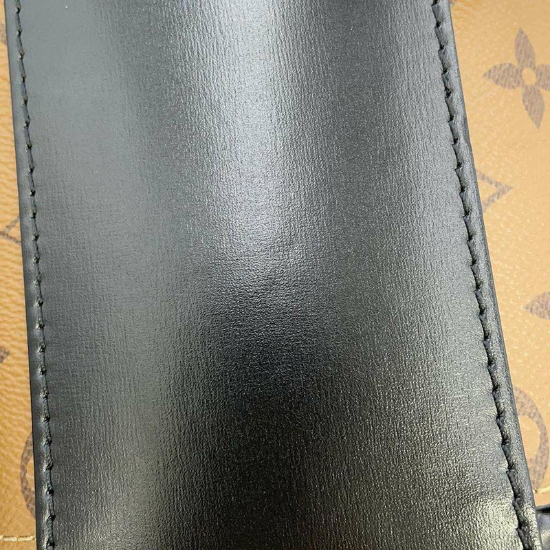 ルイヴィトン ハンドバッグ モノグラム・リバース カンヌ M43986 LOUIS VUITTON バニティバッグ バッグ 2wayショルダー 黒 ブラック