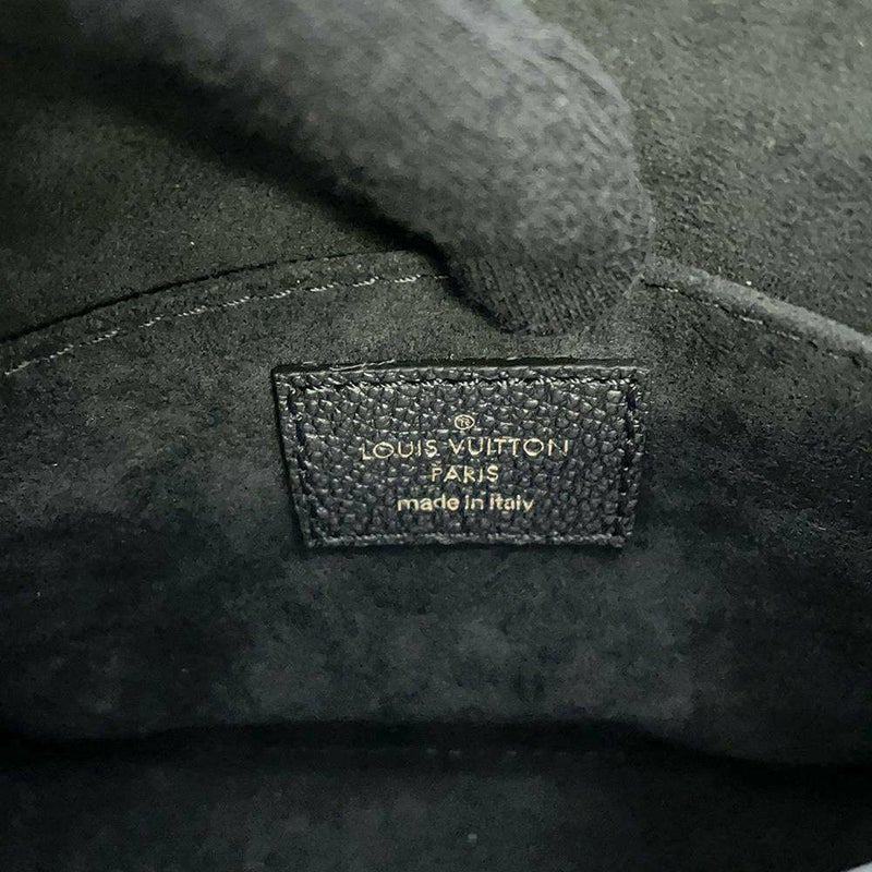 ルイヴィトン ハンドバッグ モノグラム・アンプラント オンザゴーBB M46993 LOUIS VUITTON 黒 ブラック ミニバッグ