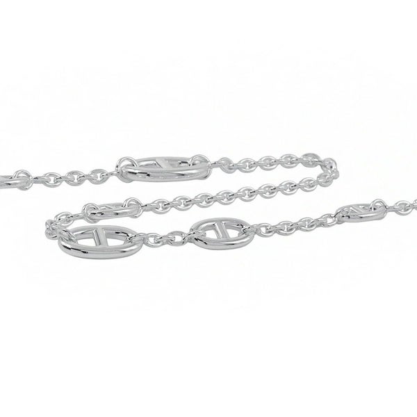 エルメス ネックレス シェーヌダンクル ファランドール 160 SV925シルバー HERMES ロングネックレス ジュエリー