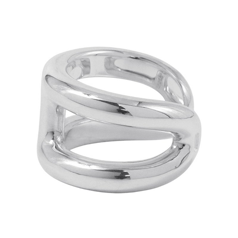 エルメス リング オスモズPM Osmose SV925シルバー リングサイズ50 HERMES ジュエリー 指輪