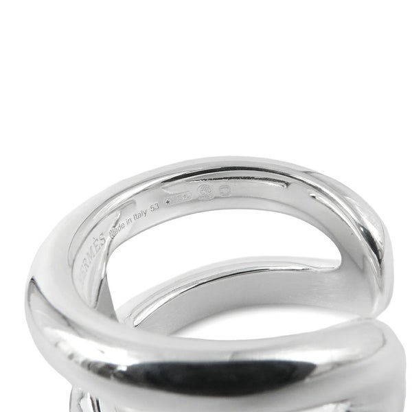 エルメス リング オスモズPM Osmose SV925シルバー リングサイズ53 HERMES ジュエリー 指輪