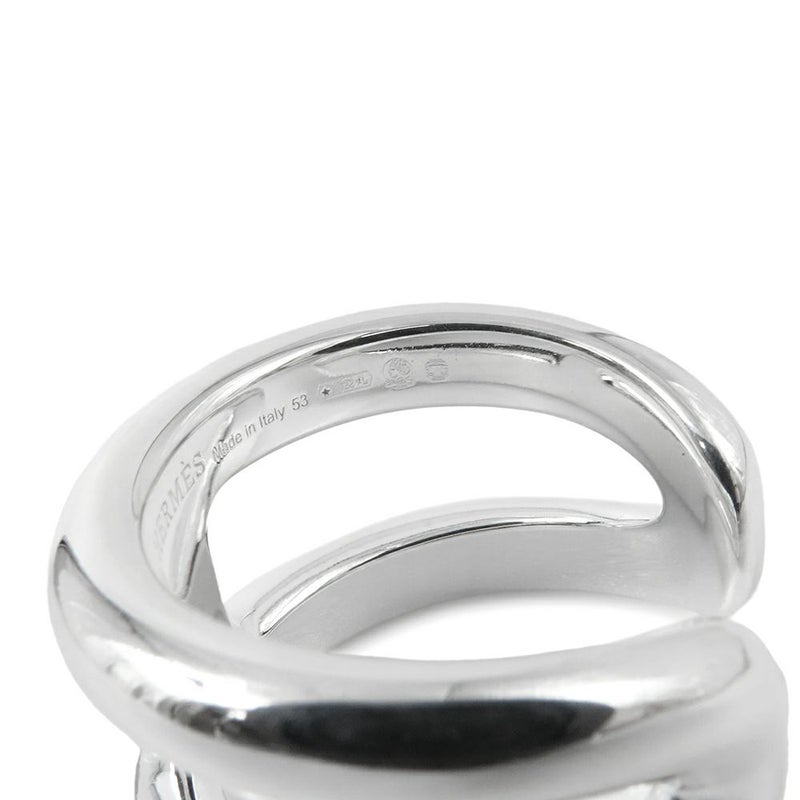 エルメス リング オスモズPM Osmose SV925シルバー リングサイズ53 HERMES ジュエリー 指輪