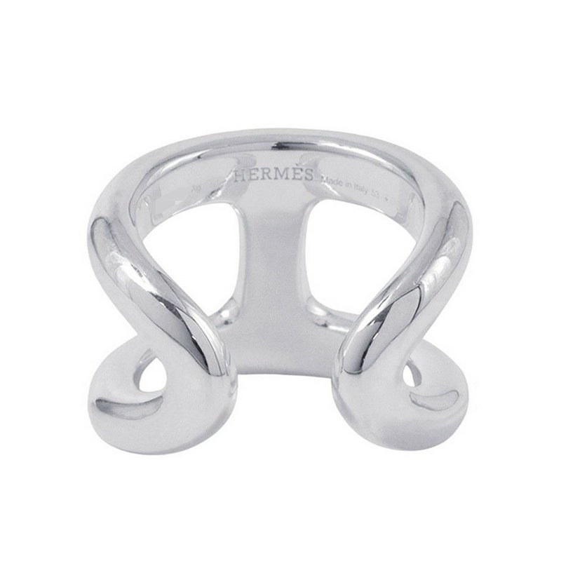 エルメス リング オスモズGM Osmose SV925シルバー リングサイズ53 HERMES ジュエリー 指輪