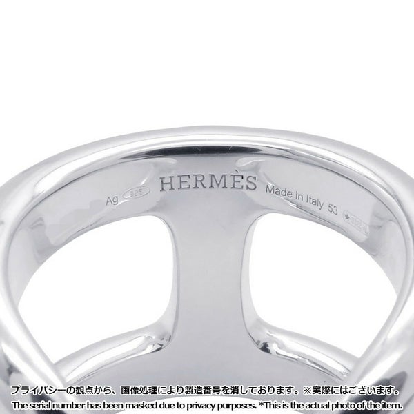 エルメス リング オスモズGM Osmose SV925シルバー リングサイズ53 HERMES ジュエリー 指輪