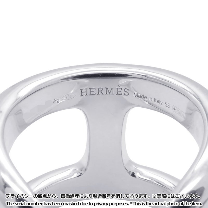 エルメス リング オスモズGM Osmose SV925シルバー リングサイズ53 HERMES ジュエリー 指輪