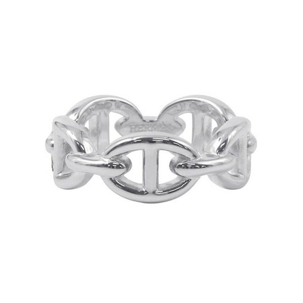 エルメス リング シェーヌダンクル アンシェネPM SV925シルバー リングサイズ52 HERMES ジュエリー