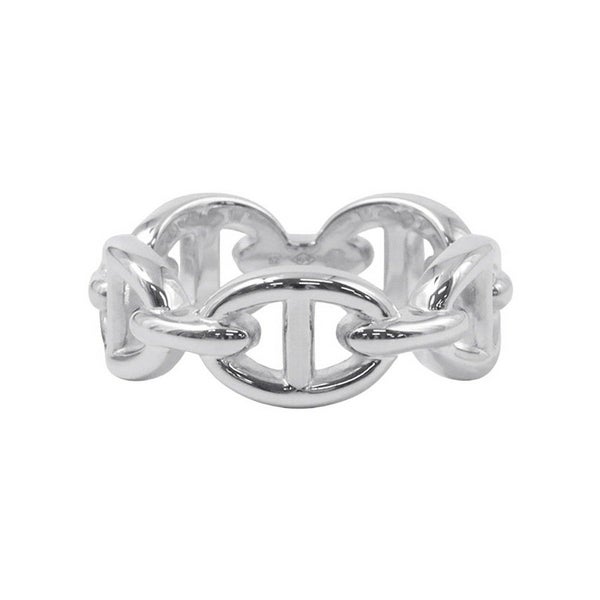 エルメス リング シェーヌダンクル アンシェネPM SV925シルバー リングサイズ52 HERMES ジュエリー