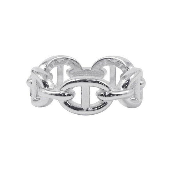 エルメス リング シェーヌダンクル アンシェネPM SV925シルバー リングサイズ51 HERMES ジュエリー