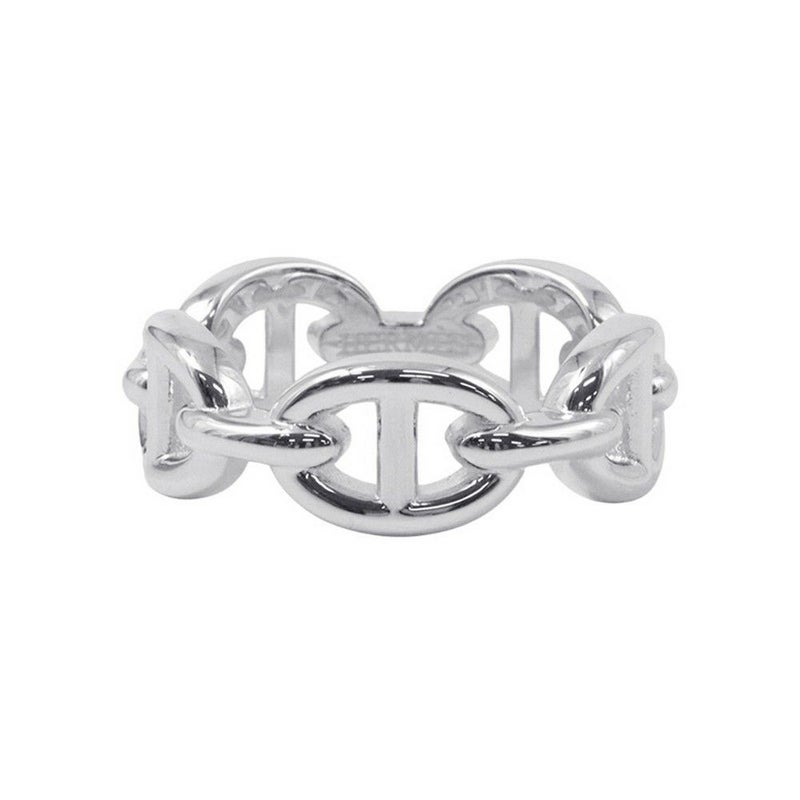 エルメス リング シェーヌダンクル アンシェネPM SV925シルバー リングサイズ51 HERMES ジュエリー