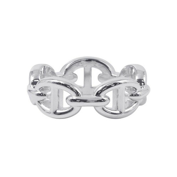 エルメス リング シェーヌダンクル アンシェネPM SV925シルバー リングサイズ51 HERMES ジュエリー