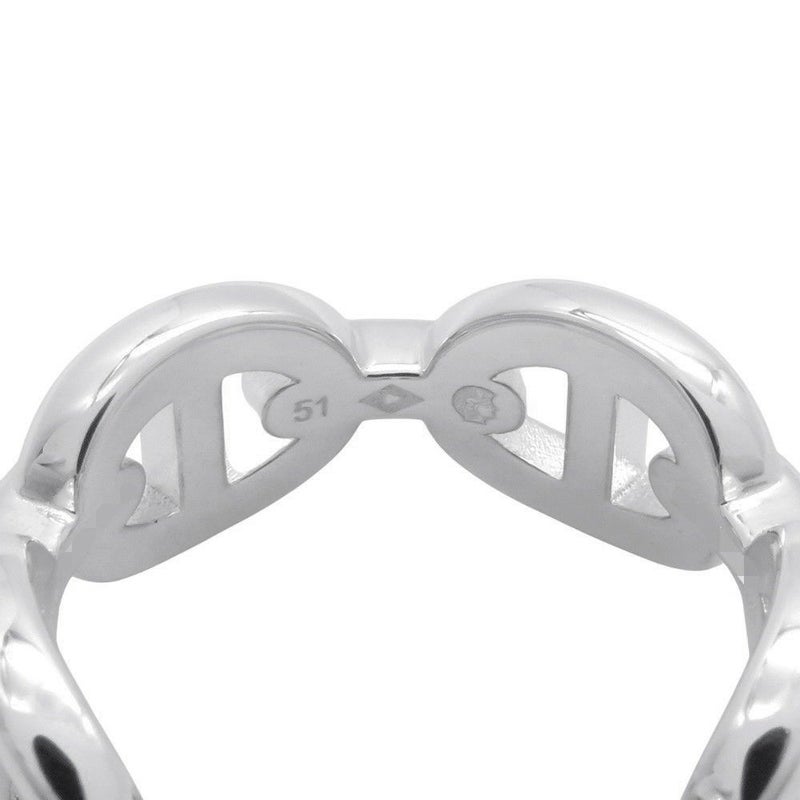 エルメス リング シェーヌダンクル アンシェネPM SV925シルバー リングサイズ51 HERMES ジュエリー