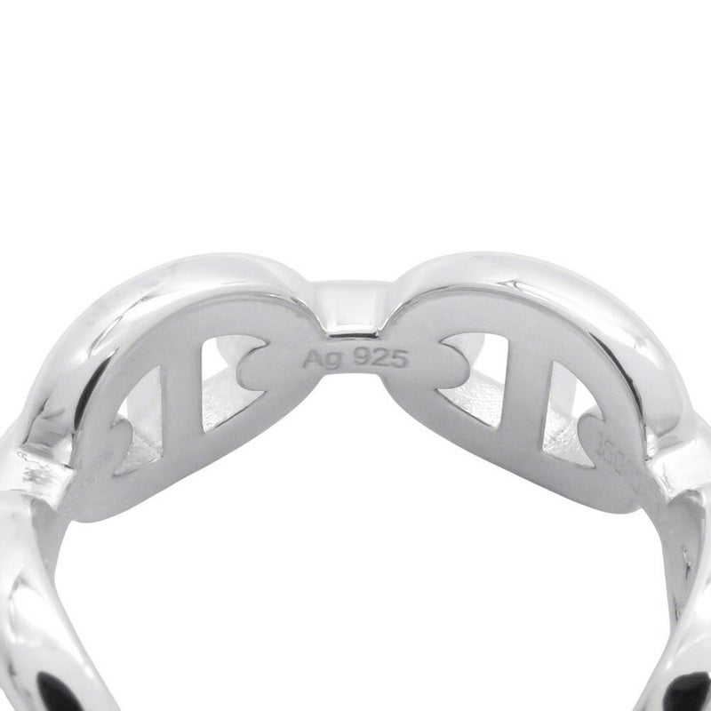 エルメス リング シェーヌダンクル アンシェネPM SV925シルバー リングサイズ51 HERMES ジュエリー