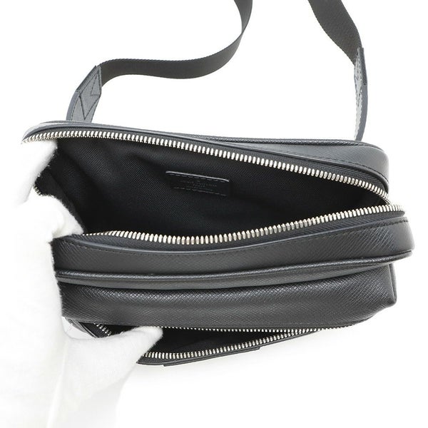 ルイヴィトン ボディバッグ タイガ バムバッグ・アウトドア M33438 LOUIS VUITTON ブラック 黒