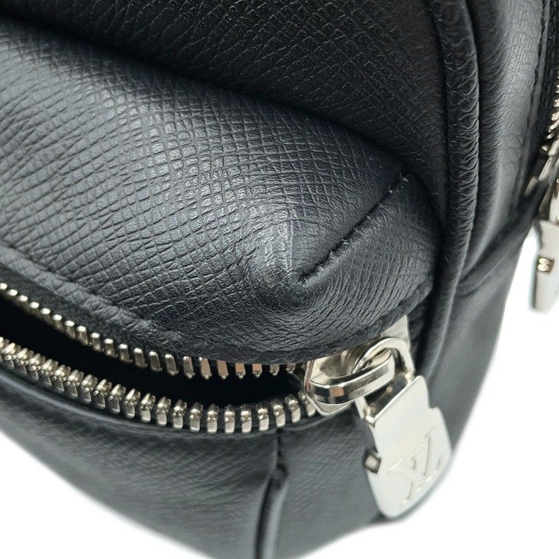 ルイヴィトン ボディバッグ タイガ バムバッグ・アウトドア M33438 LOUIS VUITTON ブラック 黒