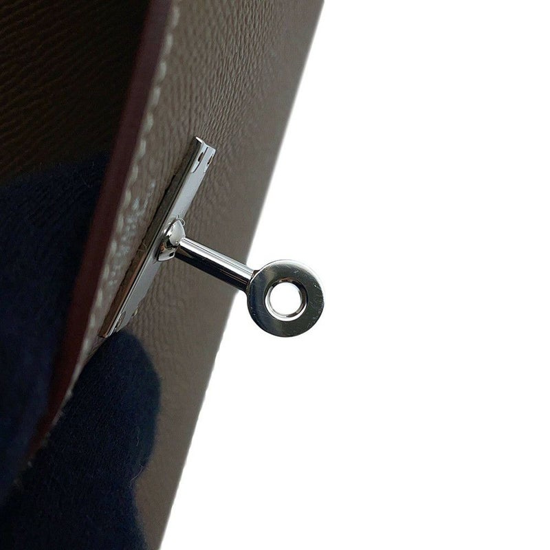 エルメス ケリーウォレット ロング トゥーゴー エトゥープ/シルバー金具 エプソン B刻印 財布