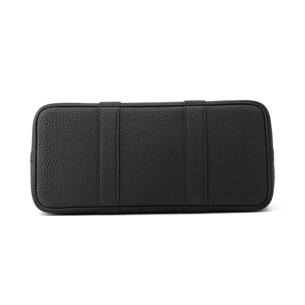 エルメス トートバッグ ガーデンパーティTPM ブラック/シルバー金具 トゴ G刻印 黒