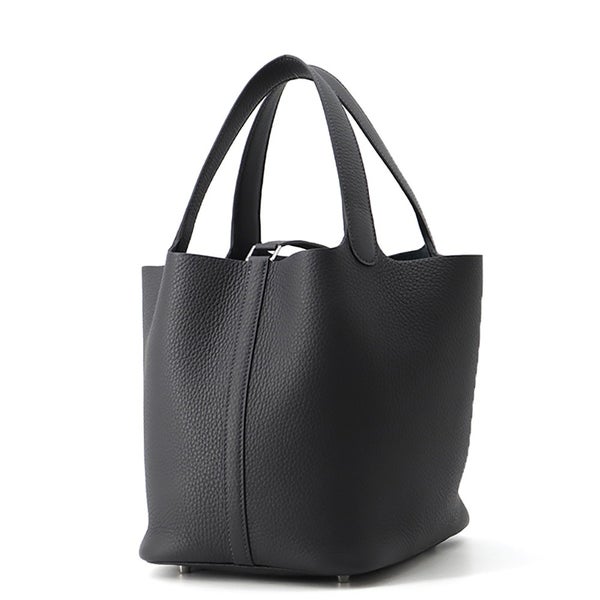 エルメス ハンドバッグ ピコタンロックMM キャバン/シルバー金具 トリヨンクレマンス G刻印