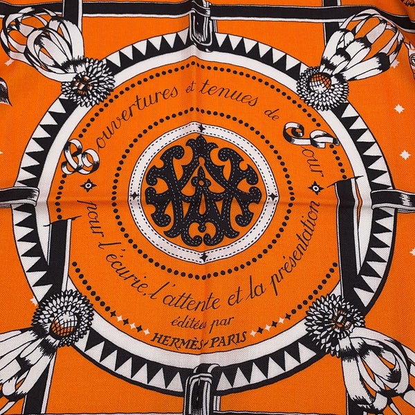 エルメス ストール カレ140 カレジェアン 馬着・バンダナ COUVERTURES ET TENUES DE JOUR BANDANA HERMES 2020年秋冬