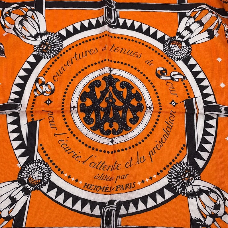 エルメス ストール カレ140 カレジェアン 馬着・バンダナ COUVERTURES ET TENUES DE JOUR BANDANA HERMES 2020年秋冬