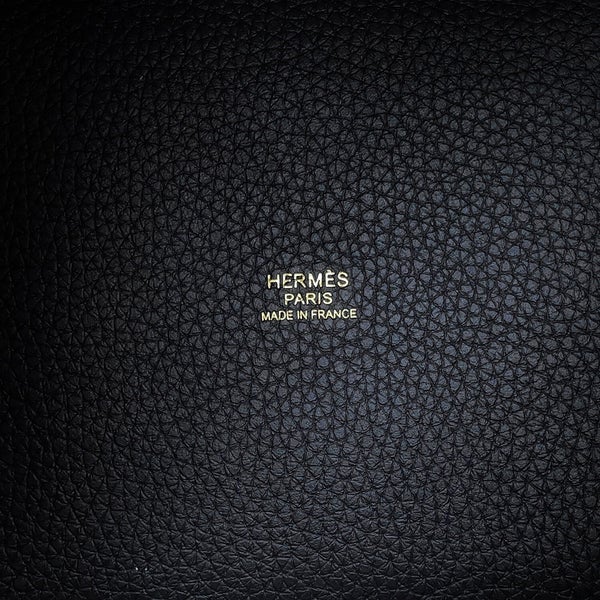 エルメス ハンドバッグ ピコタンロックPM キャバン/ゴールド金具 トリヨンクレマンス G刻印 HERMES トートバッグ