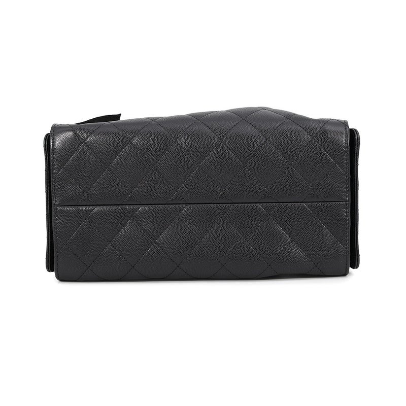 シャネル チェーンショルダーバッグ ココマーク CHANEL 25 スモール キャビアスキン AS5293 CHANEL 黒