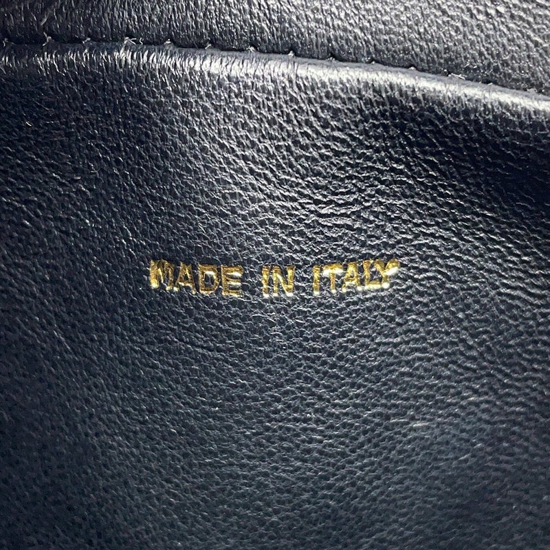 シャネル チェーンショルダーバッグ マトラッセ ココマーク パテント CHANEL 黒