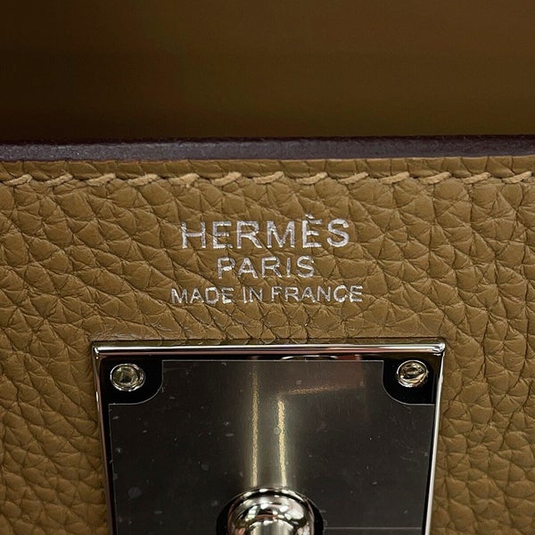 エルメス ボディバッグ ケリー アッカドPM デュンヌ/シルバー金具 トゴ G刻印 HERMES メンズ