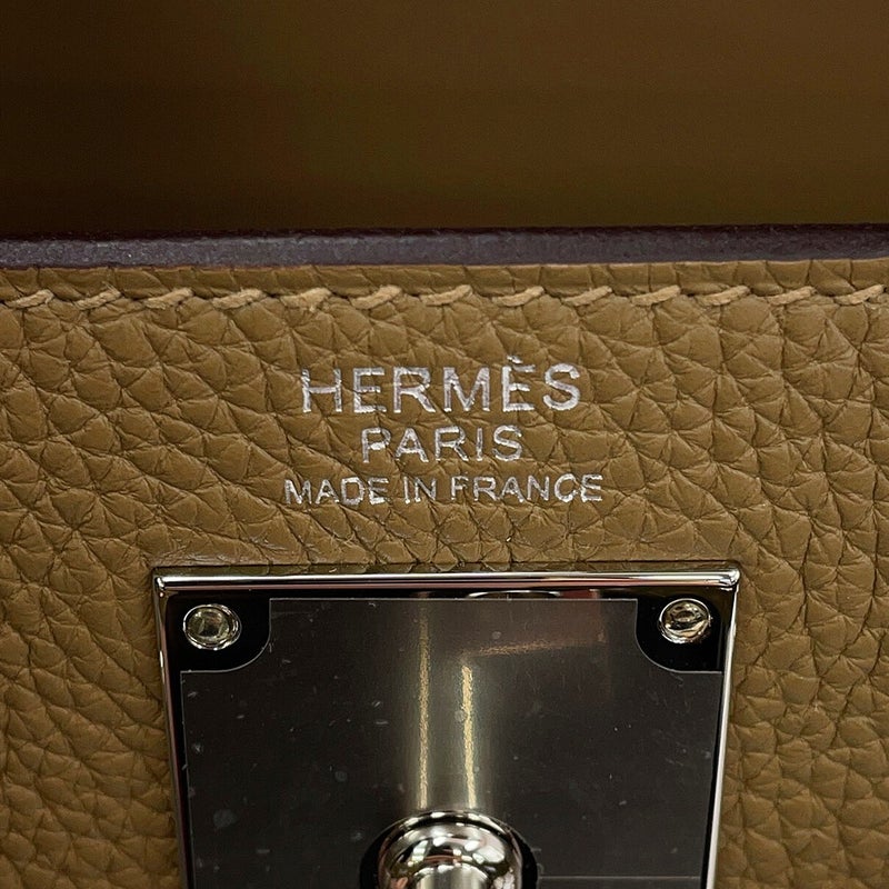 エルメス ボディバッグ ケリー アッカドPM デュンヌ/シルバー金具 トゴ G刻印 HERMES メンズ
