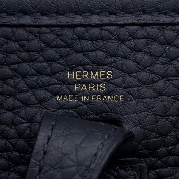 エルメス ショルダーバッグ エブリンTPM 111cm アマゾン ブラック/ゴールド金具 トリヨンクレマンス K刻印 HERMES 黒