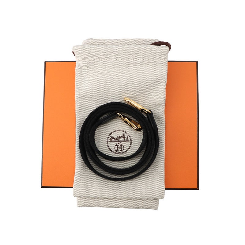 エルメス ショルダーバッグ エブリンTPM 111cm アマゾン ブラック/ゴールド金具 トリヨンクレマンス K刻印 HERMES 黒