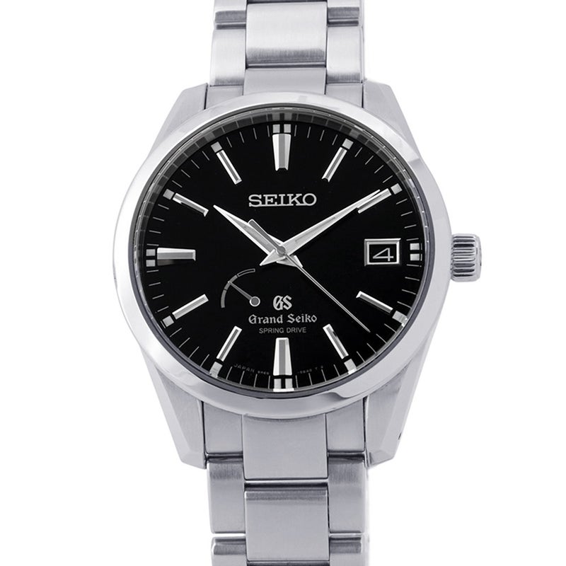 セイコー グランドセイコー スプリングドライブ SBGA101 SEIKO 腕時計 黒文字盤