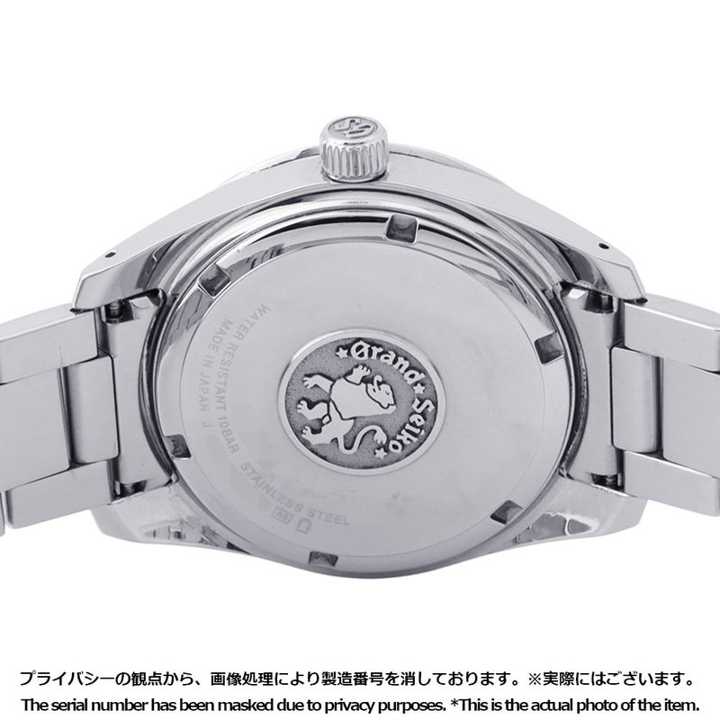 セイコー グランドセイコー スプリングドライブ SBGA101 SEIKO 腕時計 黒文字盤