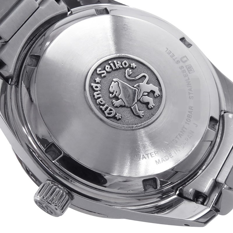 セイコー グランドセイコー スプリングドライブ SBGA101 SEIKO 腕時計 黒文字盤