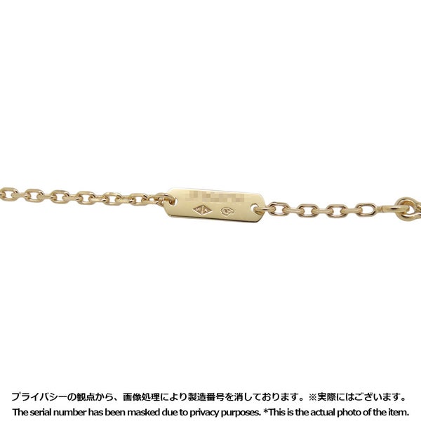 ヴァンクリ ネックレス ヴィンテージ アルハンブラ ペンダント ダイヤ 12P 計0.48ct K18PGピンクゴールド VCARA45300