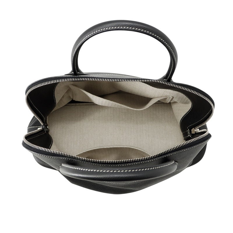 エルメス ボリード リラックス 35 ブラック/シルバー金具 エプソンスープル X刻印 HERMES 黒