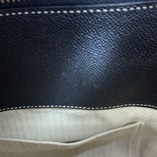 エルメス ボリード リラックス 35 ブラック/シルバー金具 エプソンスープル X刻印 HERMES 黒
