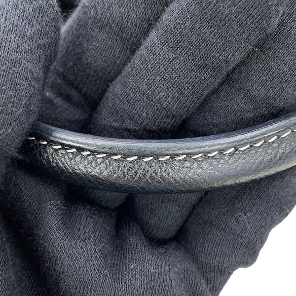 エルメス ボリード リラックス 35 ブラック/シルバー金具 エプソンスープル X刻印 HERMES 黒
