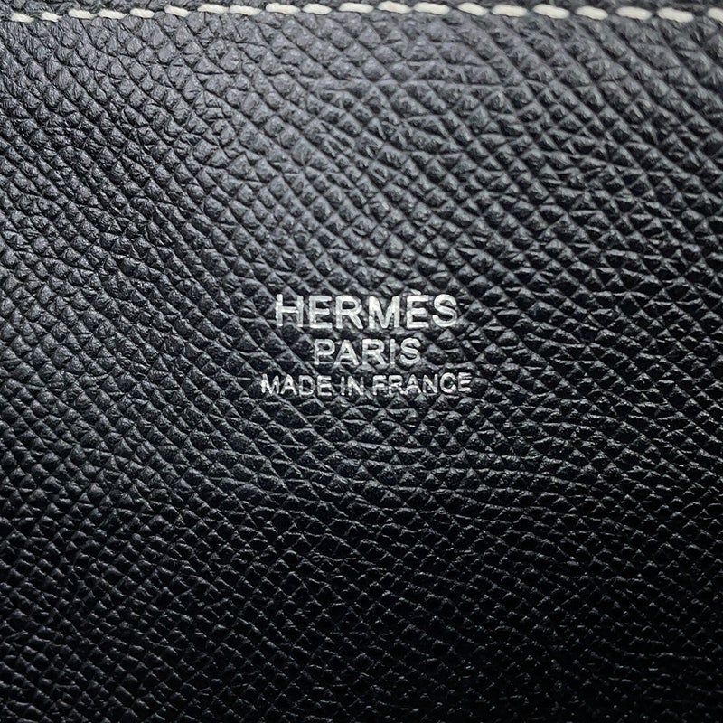 エルメス ボリード リラックス 35 ブラック/シルバー金具 エプソンスープル X刻印 HERMES 黒