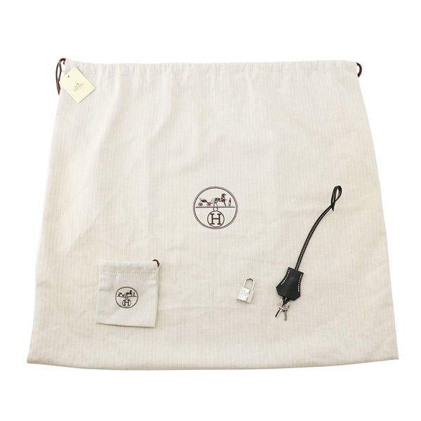 エルメス ボリード リラックス 35 ブラック/シルバー金具 エプソンスープル X刻印 HERMES 黒