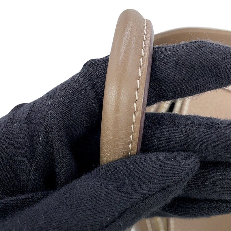 エルメス ハンドバッグ リンディ26 エトゥープ/シルバー金具 トリヨンクレマンス □N刻印 HERMES 2wayショルダーバッグ