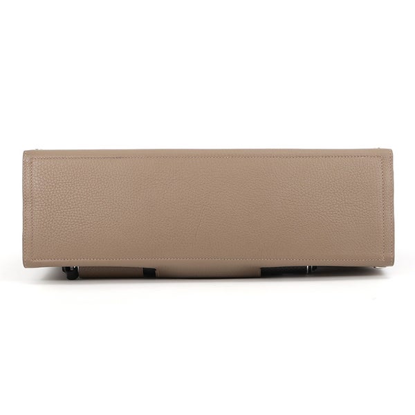 エルメス ハンドバッグ サックベロ エトゥープ/シルバー金具 トリヨンクレマンス HERMES バッグ