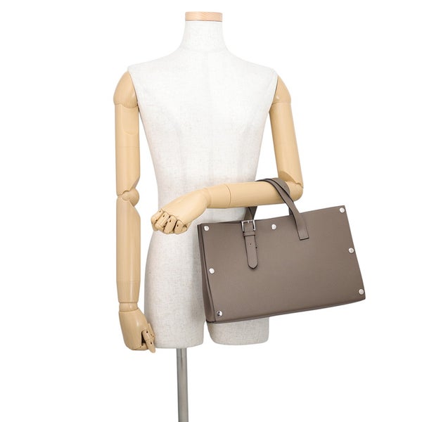 エルメス ハンドバッグ サックベロ エトゥープ/シルバー金具 トリヨンクレマンス HERMES バッグ