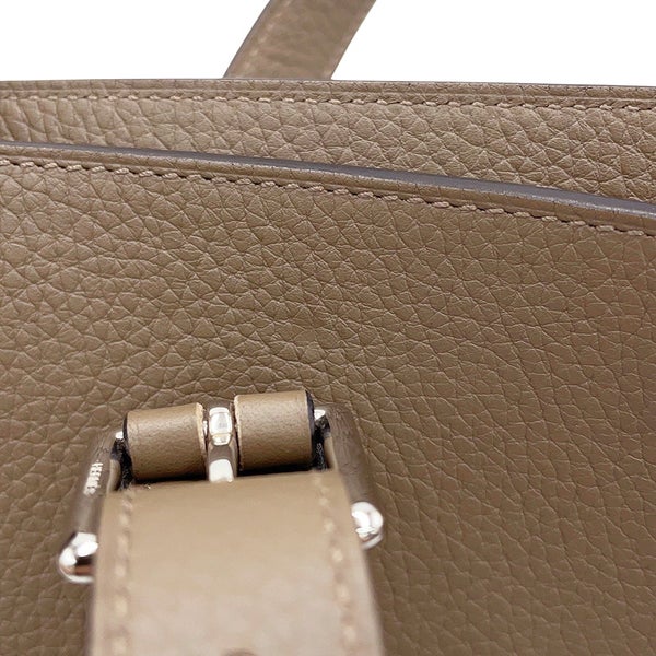 エルメス ハンドバッグ サックベロ エトゥープ/シルバー金具 トリヨンクレマンス HERMES バッグ