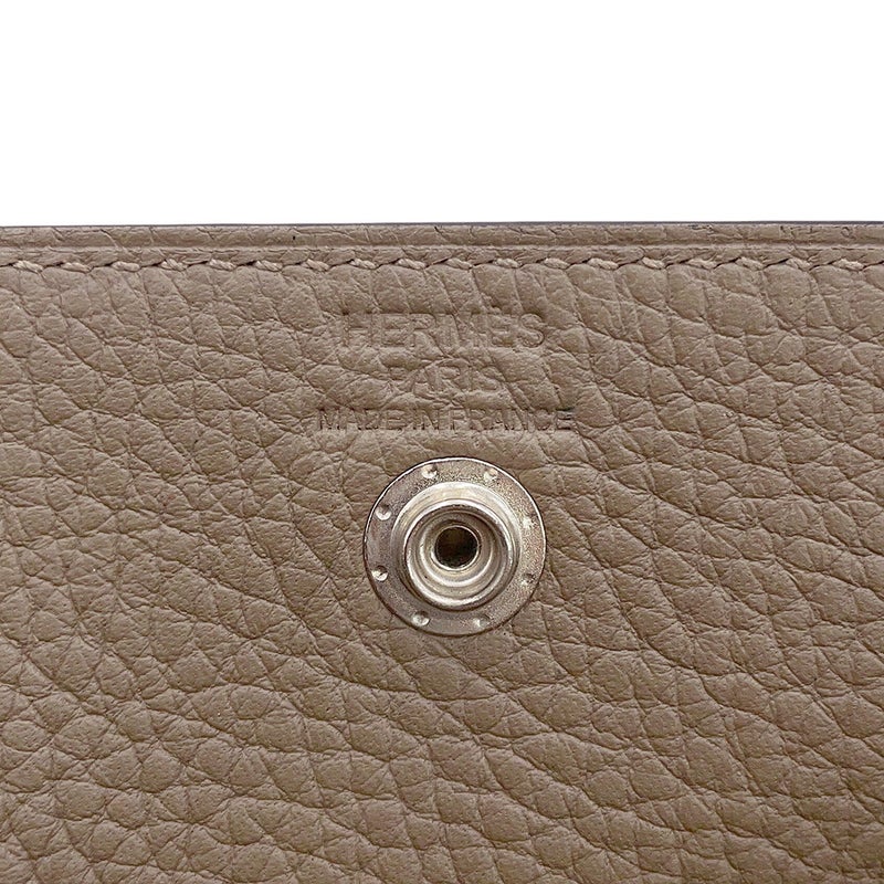 エルメス ハンドバッグ サックベロ エトゥープ/シルバー金具 トリヨンクレマンス HERMES バッグ