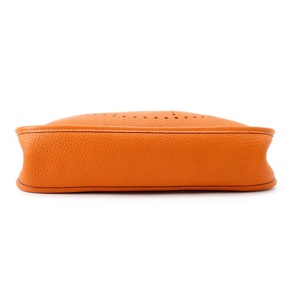 エルメス ショルダーバッグ エブリン1 PM オレンジ/シルバー金具 トリヨンクレマンス □J刻印 HERMES