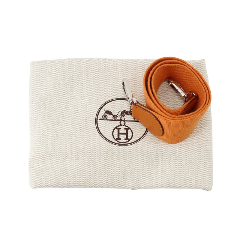 エルメス ショルダーバッグ エブリン1 PM オレンジ/シルバー金具 トリヨンクレマンス □J刻印 HERMES