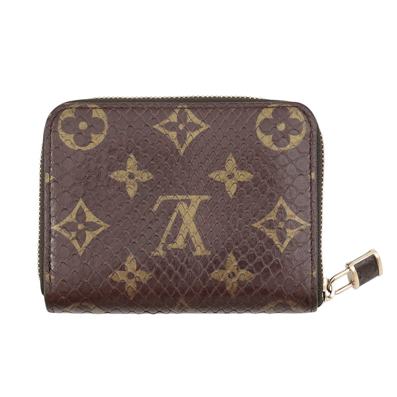 ルイヴィトン コインケース モノグラム パイソン ジッピー・コインパース N80149 LOUIS VUITTON 小銭入れ