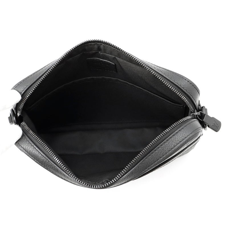 ルイヴィトン ショルダーバッグ モノグラム・シャドウ トリオ・メッセンジャー M46602 LOUIS VUITTON ブラック 黒