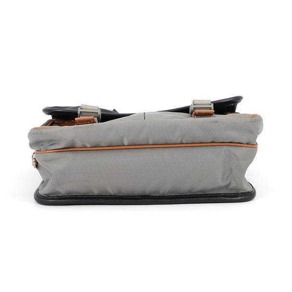 プラダ ショルダーバッグ サフィアーノレザー ナイロン 2VD769 PRADA 黒