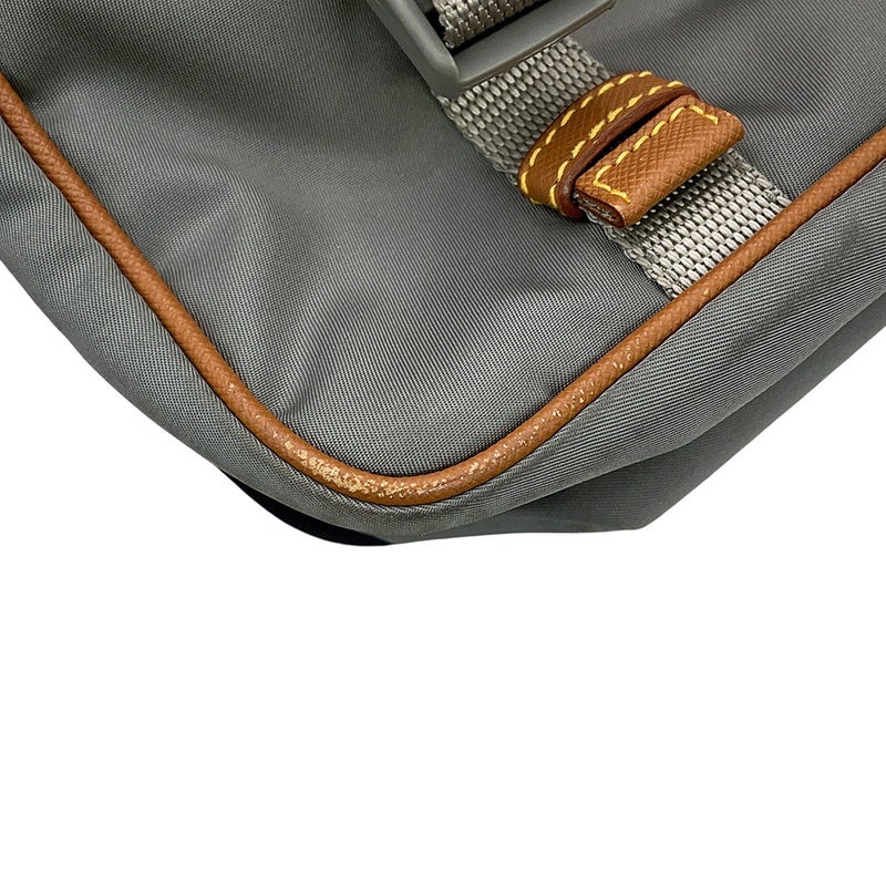 プラダ ショルダーバッグ サフィアーノレザー ナイロン 2VD769 PRADA 黒